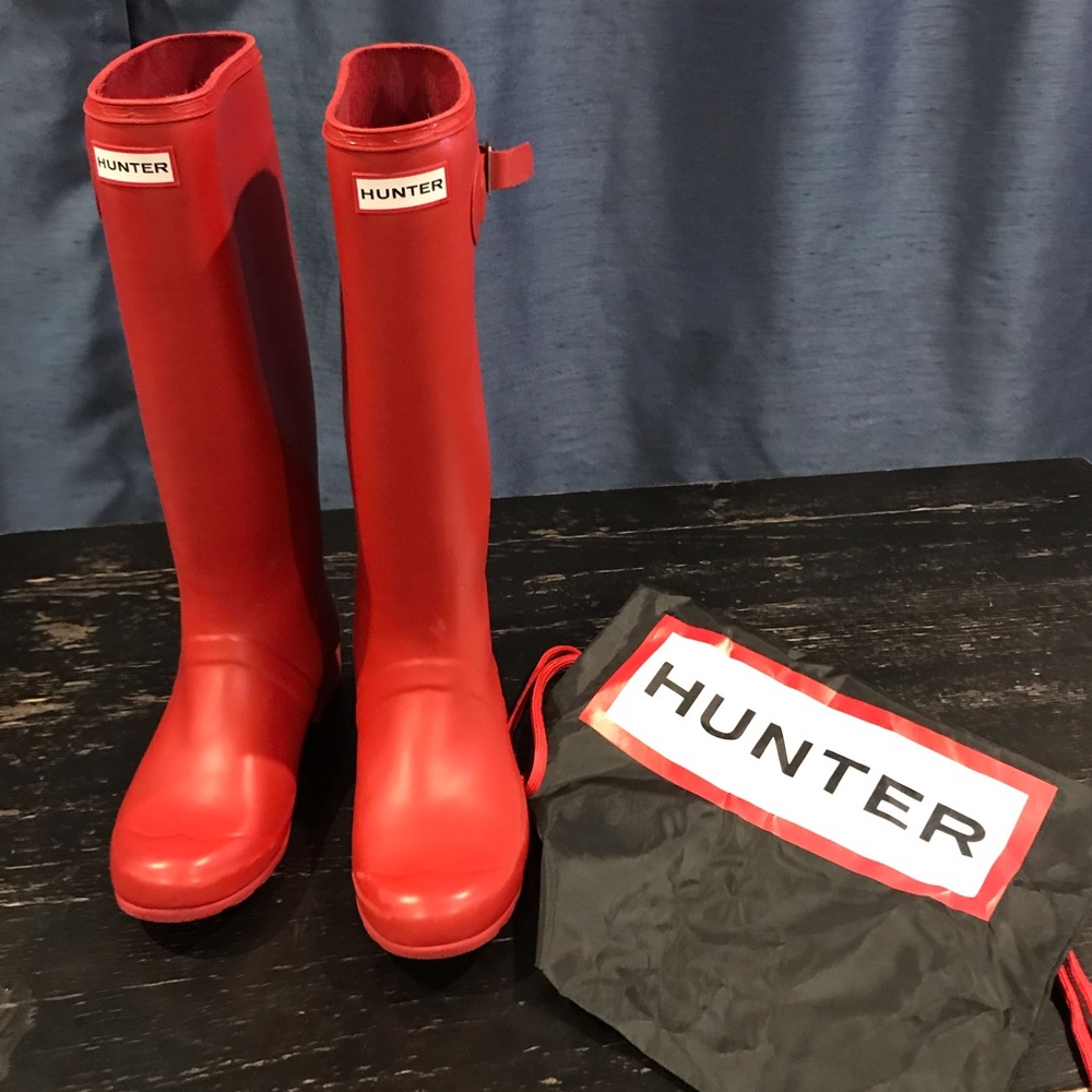 Hunter rain boots